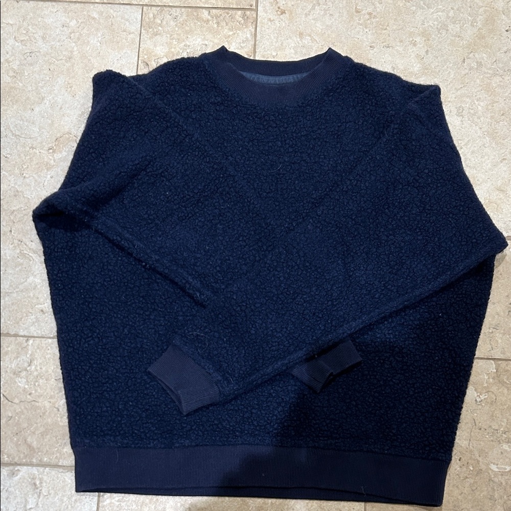 Outdoor Voices Navy Crewneck Top